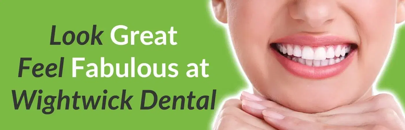 Close-up of a woman's bright smile promoting private dental care at Wightwick Dental Practice in Wolverhampton